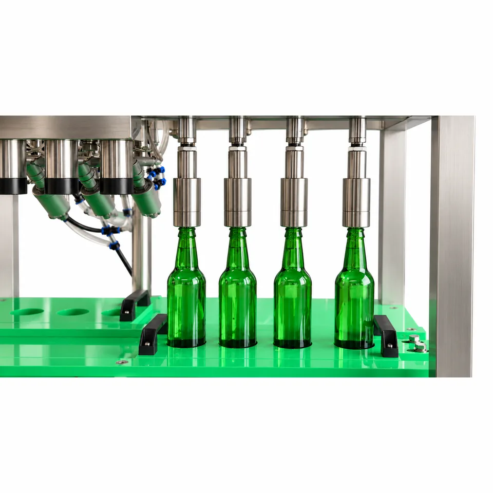 Llenadora isobárica para botellas de vidrio de hasta 1 litro