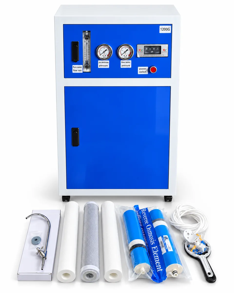 Ósmosis inversa compacta de 400 a 1.200 GPD