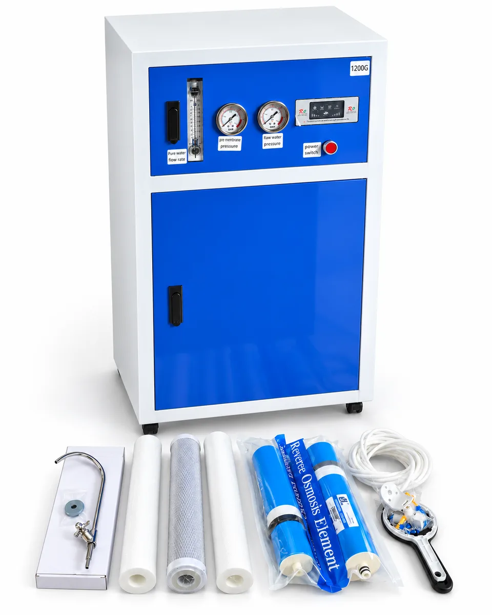 Ósmosis inversa compacta de 400 a 1.200 GPD