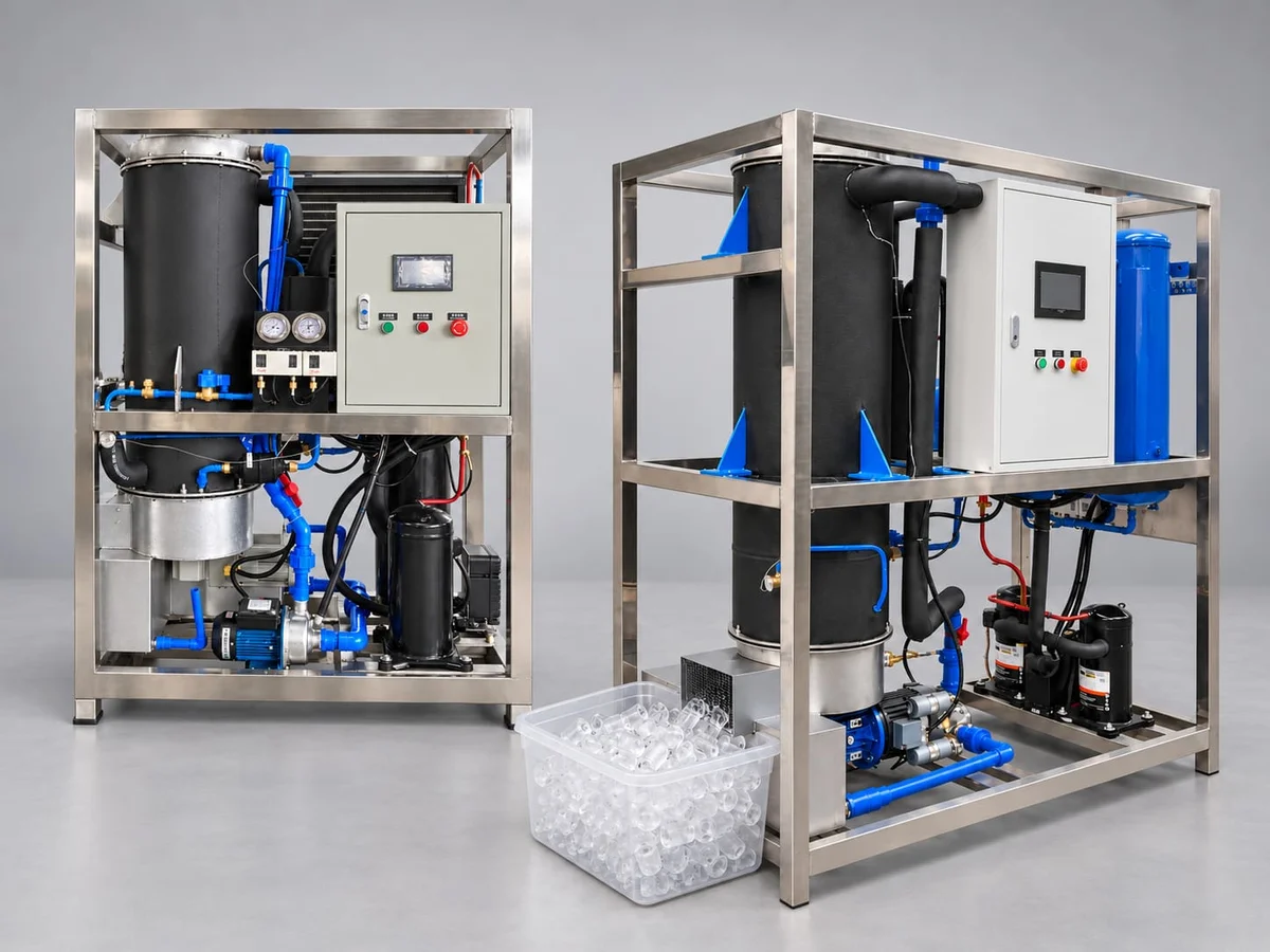 Equipos para la producción de hielo